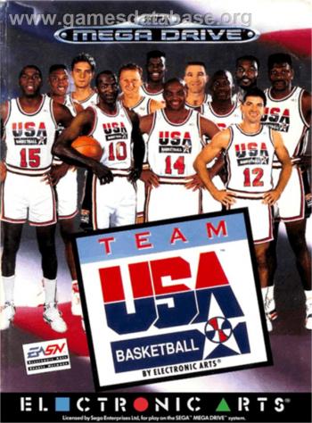 Cover Team USA Basketball for Genesis - Mega Drive